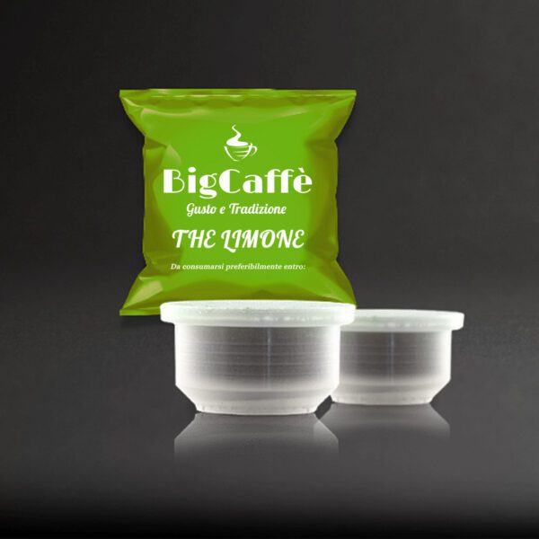 Capsula S - BigCaffè Tè al limone | Box 50 pz.