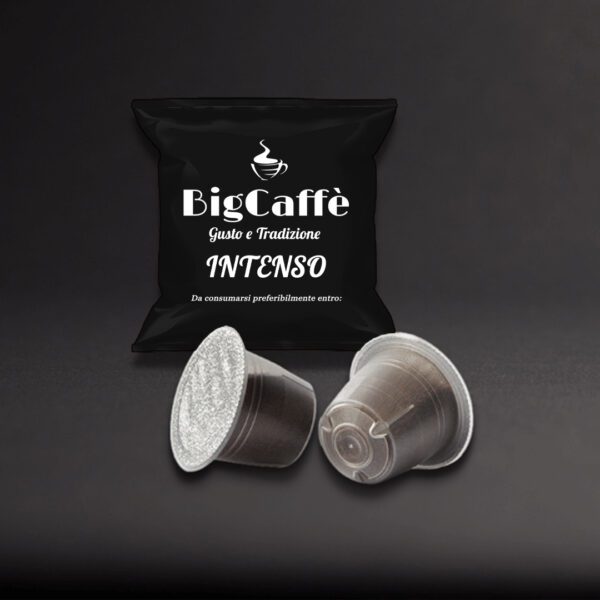 Capsula BigCaffè Intenso compatibile Nespresso* | Box 50 pz.