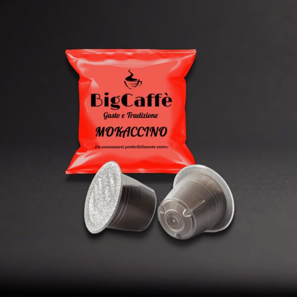 Capsula BigCaffè Mokaccino compatibile Nespresso* | Box da 20 pz.
